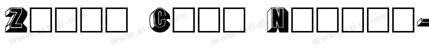 Zegoe Caps Negret字体转换